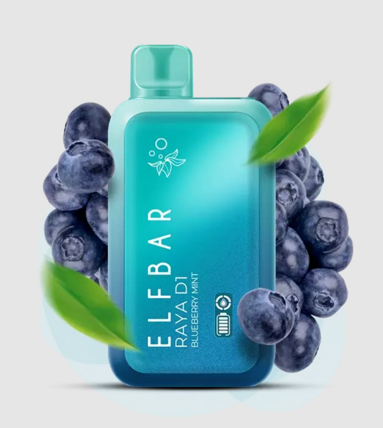 Elf Bar Raya D1 13000 Puff Blueberry Mint