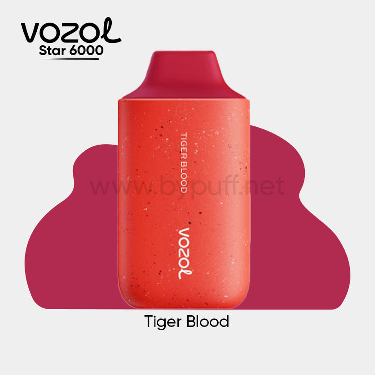 Vozol 6000 Tiger Blood