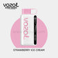 Vozol 12000 Strawberry ice cream